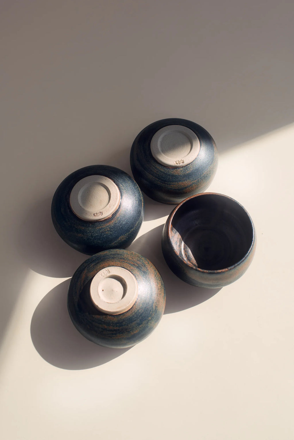 4er Set Kleine Tasse Schwarz